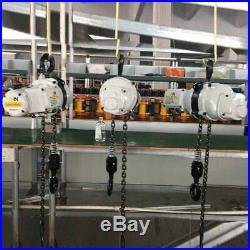 0.5T/1T Electric Chain Hoist 1 phase 220V Railway withLimit Switch cargo lifting