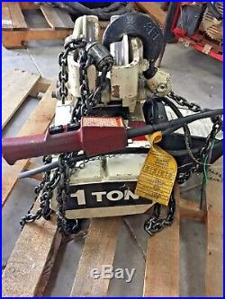 1 Ton Coffing Electric Chain Hoist with Beam Trolly