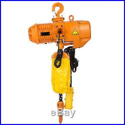 1T/2200lbs Electric Chain Hoist withLimit Switch Dock Construction 110V