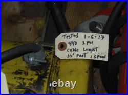 2,000 Lb. Yale Load King Electric Hoist, 440v 3/ph, 10' Chain, 1 Speed
