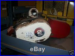 (#226) 2 Ton Capacity Coffing Electric Chain Hoist 3 phase