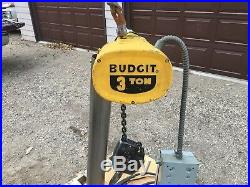 3 Ton Budgit Over Head Electric Chain Hoist System