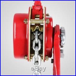3TON 20FT RATCHETING LEVER BLOCK CHAIN HOIST COME ALONG PULLER PULLEY Work