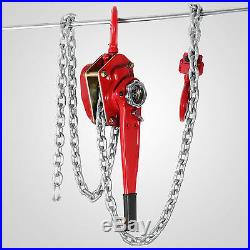 3TON 5FT RATCHETING LEVER BLOCK CHAIN HOIST COME ALONG RATCHETING LEVERNew
