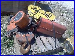 5 Ton Jet Electric Chain hoist withmanual trolley