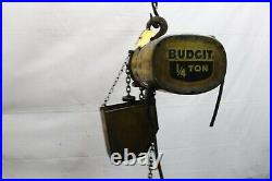500 Lb Budgit Electric Powered Chain Hoist Ybm #11967