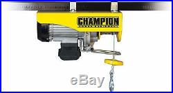 880-Lbs Electric Chain Hoist Move Lift Transmissions Shop Garage Tools Equipment
