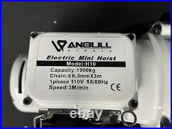 Anbull H10 2200lbs FEC Chain Electric Lift Hoist New Open Box