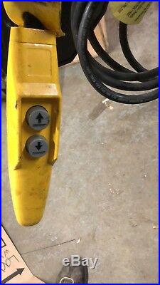 BUDGIT 2 Ton Electric Chain Hoist BEH0208 Speed 8FPM, V 230/460-3-6HP 1 30M/N