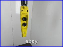 Budgit 1/2 Ton 1000 LB Electric Chain Hoist 10' Lift 230/460V 3Ph 16FPM