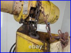 Budgit 1/2 Ton Electric Chain Hoist 230V 3 Phase 16FPM 10' Lift