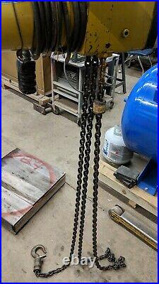 Budgit 1/4 TON 500LBS. Electric Chain Hoist 115V SINGLE PHASE