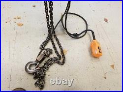 Budgit 1 Ton Electric Chain Hoist 3 Phase 310896-1 TESTED Good Working Condition