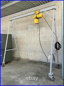 Budgit 1-Ton Electric Chain Hoist with A Frame