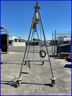 Budgit 1-Ton Electric Chain Hoist with A Frame