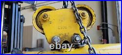 Budgit 113455-13 1 Ton 2000 Lb 14' Lift Electric Chain Hoist 16FPM 230/460V