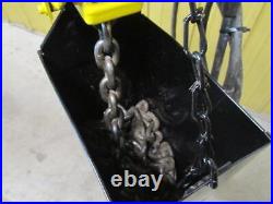 Budgit 113457-10 Electric Chain Hoist withTrolley 2 Ton 4000 Lbs 3 PH 12' Lift