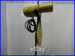 Budgit 116891-31 1 Ton Electric Roller Chain Hoist 24' Lift 16FPM