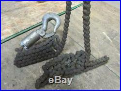 Budgit 309828-45 Electric Roller Chain Hoist 1 Ton 2000 Lbs 3 PH 16' Ft. Lift