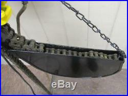Budgit 309828-45 Electric Roller Chain Hoist 1 Ton 2000 Lbs 3 PH 17' Ft. Lift