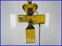 Budgit 310980-1 1 Ton 2000 Lb Electric Chain Hoist 14' Lift 16FPM 230/460V