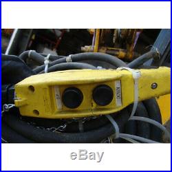 Budgit 500 Lb. Electric Chain Hoist, 230/460, 3PH, 60Hz, G-356-3R