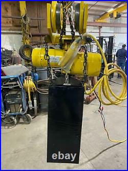 Budgit BAH0205 3-Ton Electric Chain Hoist, 25' Lift, 230/460V