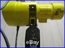 Budgit BEH0108 Electric Chain Hoist 1 Ton 2000 Lbs 1 PH 115/230v 25' Ft. Lift