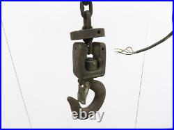 Budgit BEH2516 1/4 Ton 500 LB Electric Chain Hoist 16 FPM 15' Lift 230/460 V 3PH