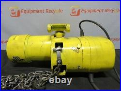 Budgit Chain Hoist BEH0208 2 Ton Electric 230/460V Pneumatic 4000Lbs Trolley
