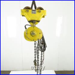 Budgit D-356-2R 1 Ton Electric Chain Hoist 9'6 Lift 8FPM 230/460VWithTrolley