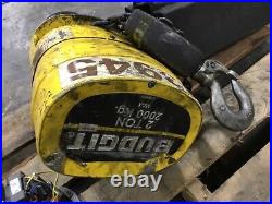 Budgit Electric 2 Ton Electric Chain Hoist 230/460V 3 PH Parts Only #197JMFML