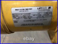 Budgit K356-2R 1 Ton Electric Chain Hoist 230/460V 3 PH #6VK