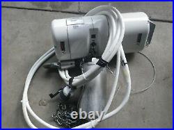 C M 1/2 Ton Electric Chain Hoist Model F Lodestar 15 Foot Lift 3 Phase Light Use