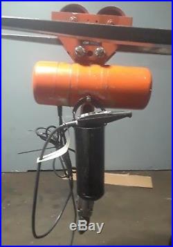 CM Hoist Model R2 2 Ton Electric Chain Hoist with Trolley Series 635