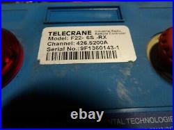 CM Lodestar 1/2 Ton Chain Hoist 8 Fpm 1/4 HP Telecrane F22-6s-rx Operator E1/2