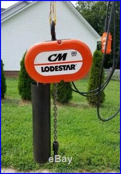 CM Lodestar 1 Ton Electric Chain Hoist
