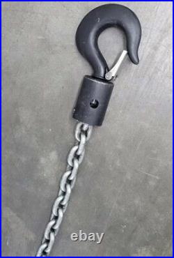 CM Lodestar 1 Ton electric chain hoist, Model L, 16 fpm, 208-230/460 volt, 60
