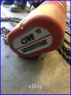 CM Lodestar 3 Ton Electric Chain Hoist