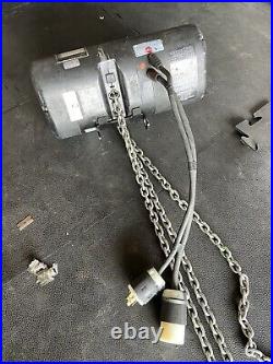 CM Lodestar Chain Electric Hoist 1/2 Ton With 75ft Chain