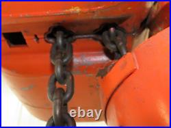 CM Lodestar F 1/2 Ton Electric Chain Hoist 16 FPM 14' Lift 11' Control 3 PH