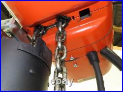 CM Lodestar F Electric Chain Hoist 1/2 Ton 635 Power Trolley Both Variable Speed