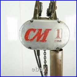 CM Lodestar L Electric Chain Hoist 1 Ton 16FPM 10' Lift 208-230/460V WithTrolley