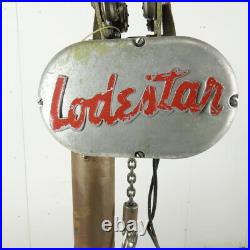 CM Lodestar L Electric Chain Hoist 1 Ton 16FPM 10' Lift 208-230/460V WithTrolley