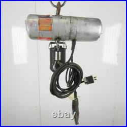 CM Lodestar Model B 1/4 Ton Electric Chain Hoist 10' Lift 16 FPM 208-230/460 3Ph
