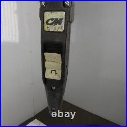 CM Lodestar Model B 1/4 Ton Electric Chain Hoist 10' Lift 16 FPM 208-230/460 3Ph