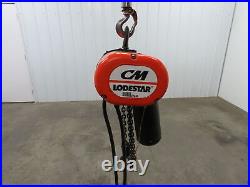 CM Lodestar Model C2 Electric Chain Hoist 1/4 Ton 500lb 13' Lift 32 FPM 3PH 460V