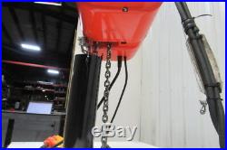 CM Lodestar Model L 1 Ton 1Hp Electric Chain Hoist 230/460V 3Ph 20'6 Lift 16FPM