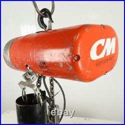 CM Lodestar Model L 1 Ton Electric Chain Hoist 10' Lift 16FPM 208-230/460V