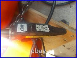 CM Lodestar Model L 1 Ton Electric Chain Hoist, 110V, NICE